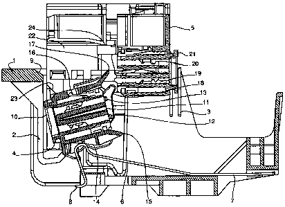 A single figure which represents the drawing illustrating the invention.